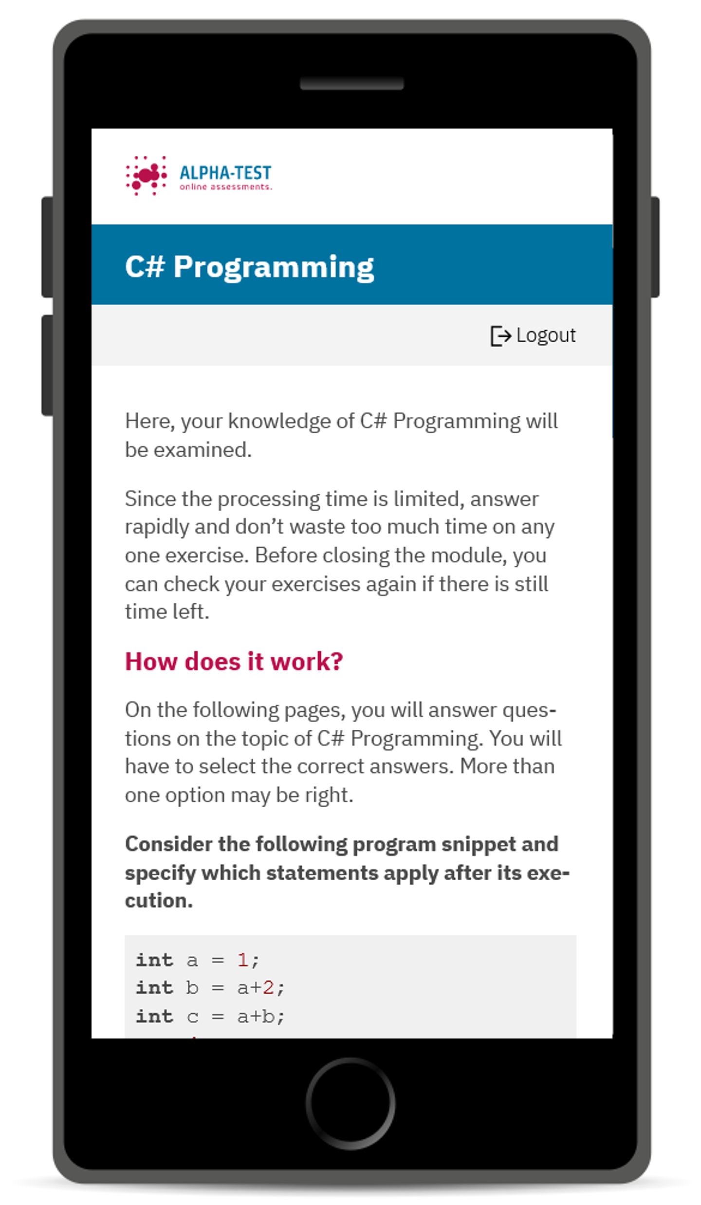Programming C#