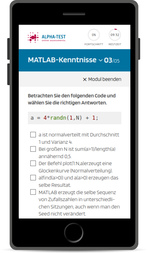 MATLAB-Kenntnisse