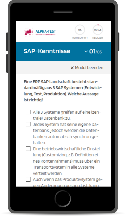 SAP-Kenntnisse