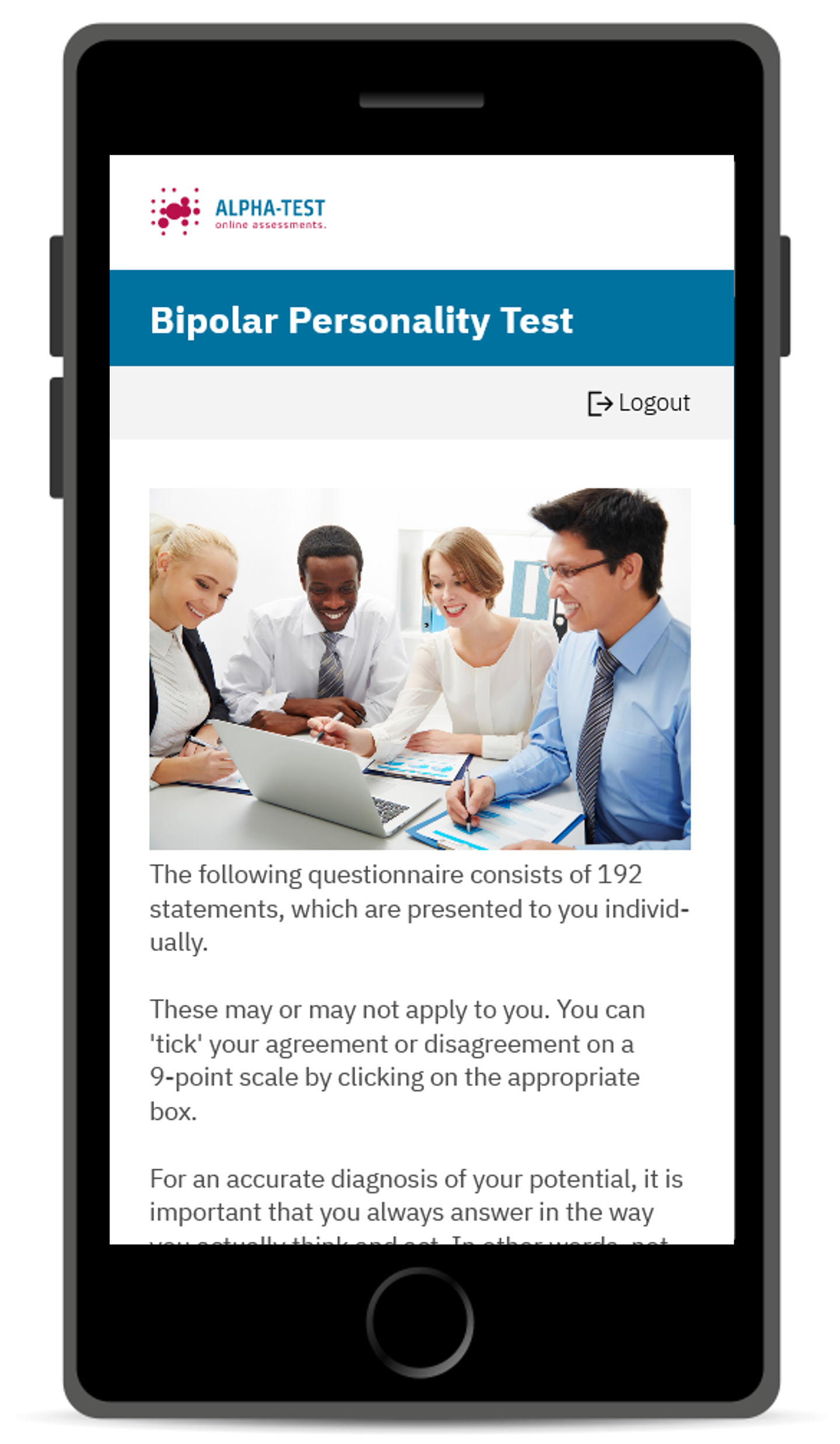 Bipolar Personality Test
