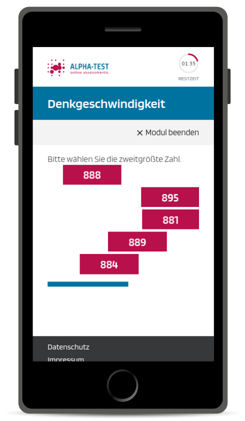 Denkgeschwindigkeit